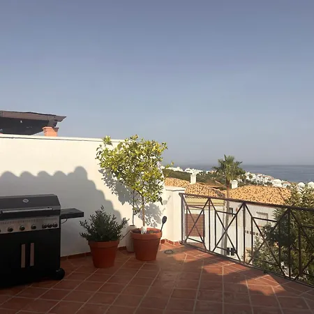 Atico Con Vistas Al Mar Y Terraza 아파트 알카이데사